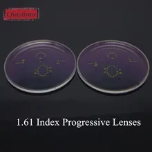 1,61 ИНДЕКС интерьера прогрессивное дополнение линзы PAL Eyes Мультифокальные оптические очки широкое поле прогрессивные линзы свободной формы