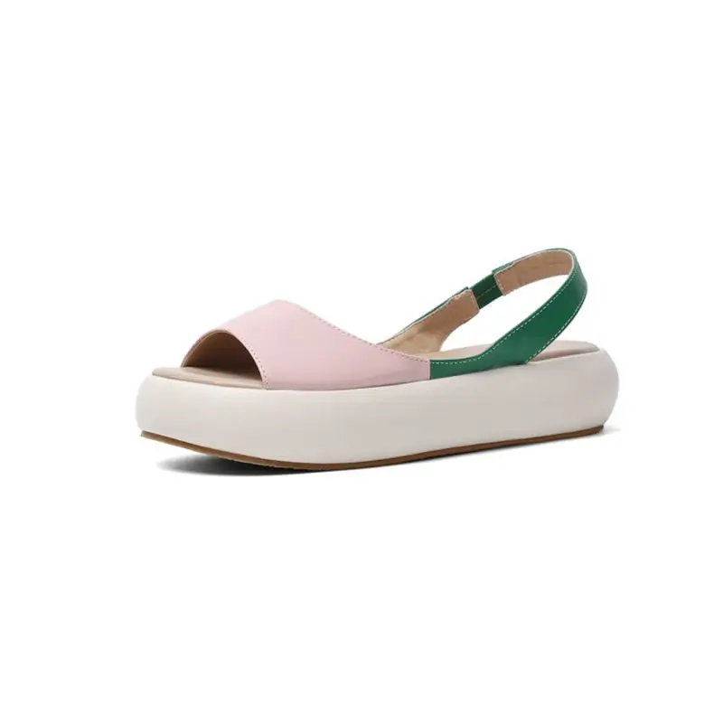 

Daiwenjie 2019 summer foreign trade large size platform sandals