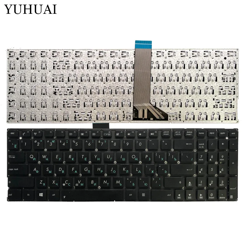  Russian Keyboard for ASUS X554 X554L X554LA X554LD X554LI X554LJ X554LN X554LP Black RU laptop Keyb