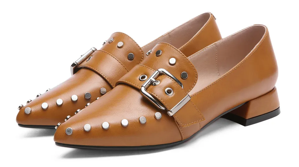 Woman Rivet Loafers (5)
