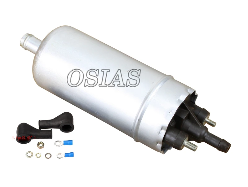 

OSIAS External Inline Fuel Pump fit for BMW 318i 320i 323i 325e 325i 325ix E30 Bosch 0580464070 BMW FIAT JAGUAR Replacement