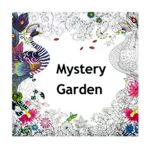Funny Space 24 pages 25x25cm Mystery Garden Style Drawing Colouring Book For Children Adult Relieve Stress Kill Time Graffiti
