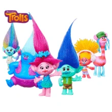 Hasbro lindo pelo mágico duende dibujos animados Troll ciudad colección muñecas niños juguetes cumpleaños Regalos Navidad