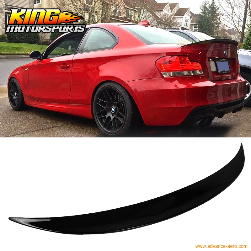 

For 07-13 BMW 1 Series E82 2D Painted Black Sapphire #475 Performance Trunk Spoiler