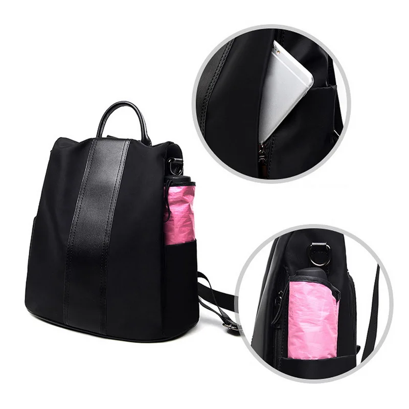 Для женщин рюкзак женский портфель Повседневное сумка Bolsa Feminina школьный дизайн рюкзака Водонепроницаемый нейлоновый рюкзак