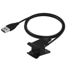 Carregador com o Botão de Reset para Fitbit Alta Substituição USB Cabo de Carregamento Cabo Adaptador Dock Cradle Inteligente Relógios