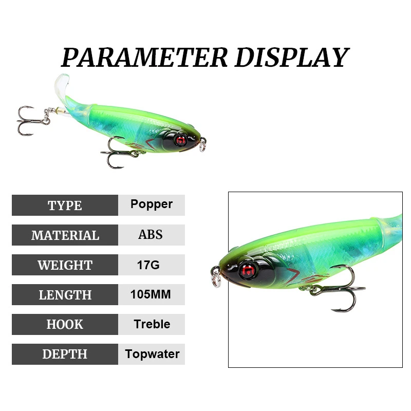 Fishing Lure Size Chart