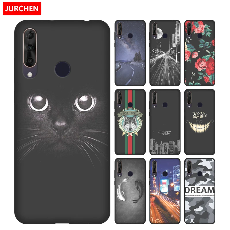 

JURCHEN Soft Patterned Case For Wiko View 3 Pro Case For Wiko View3 Pro Case Cartoom Silicone Back Cover Fundas View 3 Pro Coque