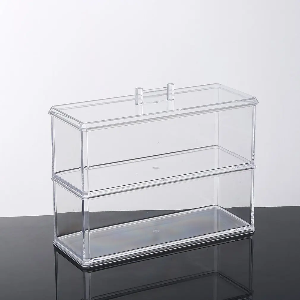 

Fashion Clear Makeup Organizer Acrylic Storage Box Cosmetic Organizer Makeup Storage Case Cosmetics Holder Jewelry Box-Y-2803A