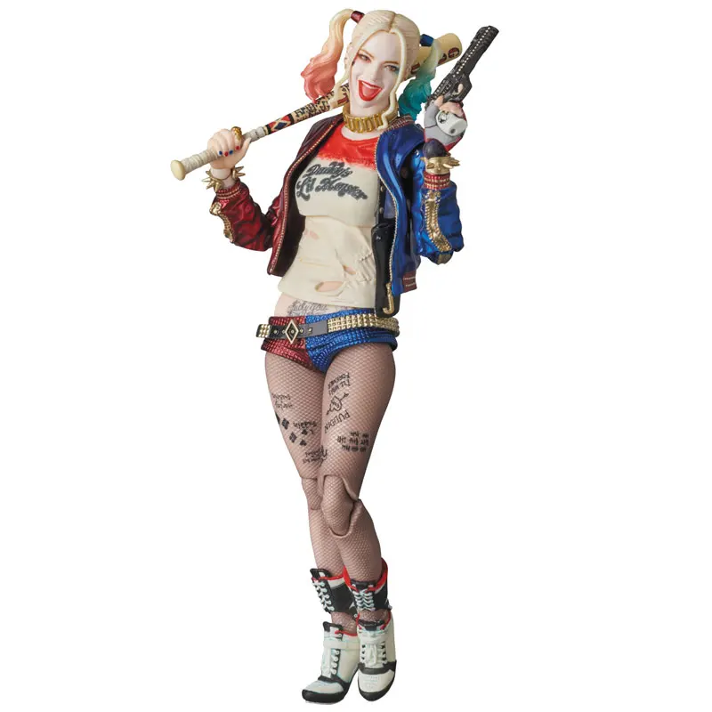 Самоубийца Mafex Бэтмен Джокер и Харли Куинн игрушка фигурка| |