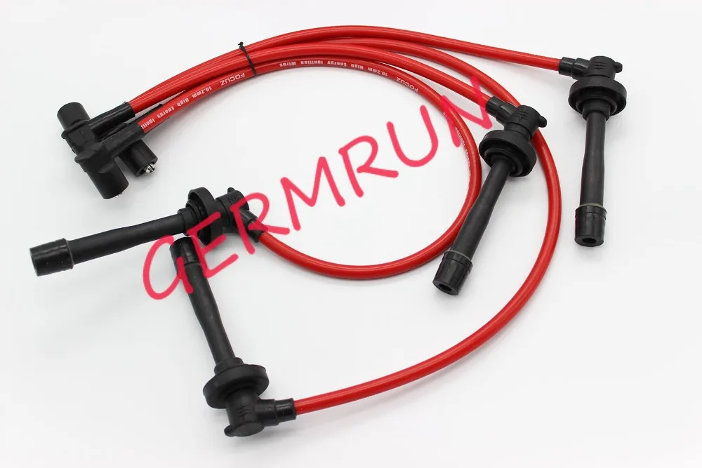 RACING SPARK PLUG WIRE 10.2MM FOR 1988 2000 SOHC HONDA CIVIC D15/D16