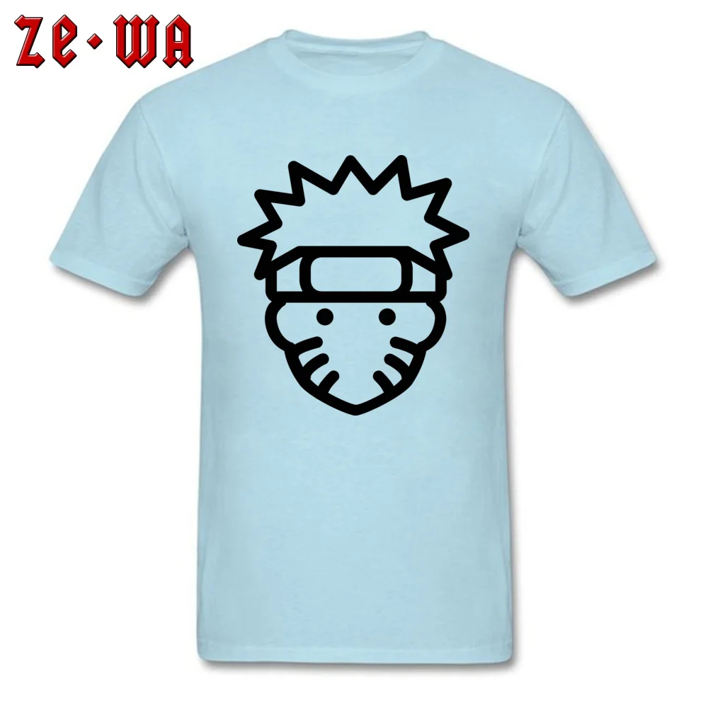 Custom T Shirts High Quality Crewneck Simple Naruto Pure Cotton Men T Shirt Geek Short Sleeve Tops Tees Wholesale Simple Naruto light