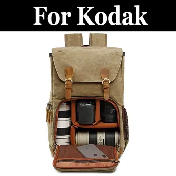

Waterproof Canvas Photography Wear-resistant Camera Backpack For kodak Z5010 Z5120 Z981 Z990 Pixpro Astro Zoom AZ651 Pixpro S-1