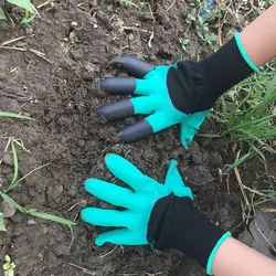 1 пара лап садовые перчатки, артскучные перчатки, посадочные перчатки, посадочные перчатки, анти-галстук, водостойкие, антибактериальные