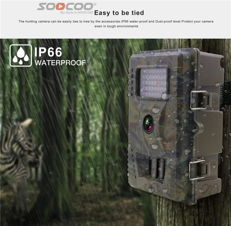 SOOCOO TC200 Trail Camera 16MP 1080P Infrared