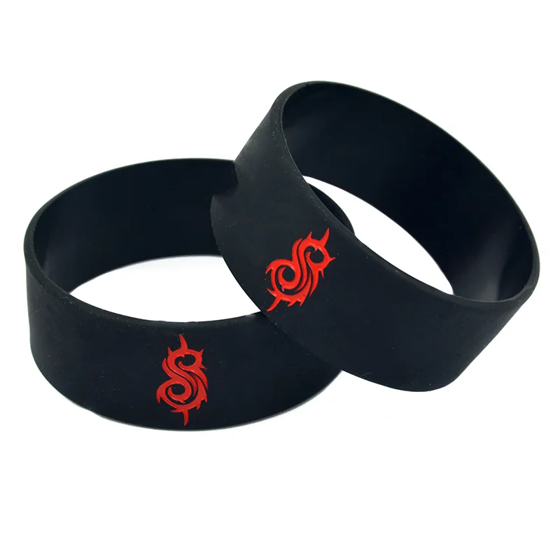 1 шт Debossed Slipknot силиконовый браслет для музыки конкер