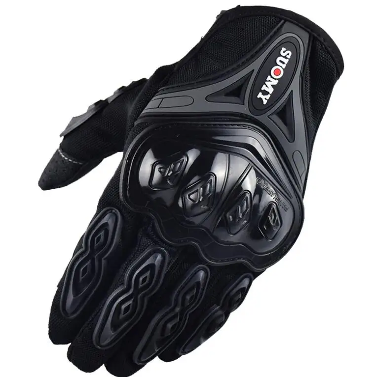 Сенсорный экран Suomy moto rcycle перчатки гоночные Luva moto queiro Guantes moto cicleta Luvas de moto перчатки для велоспорта - Цвет: Коричневый