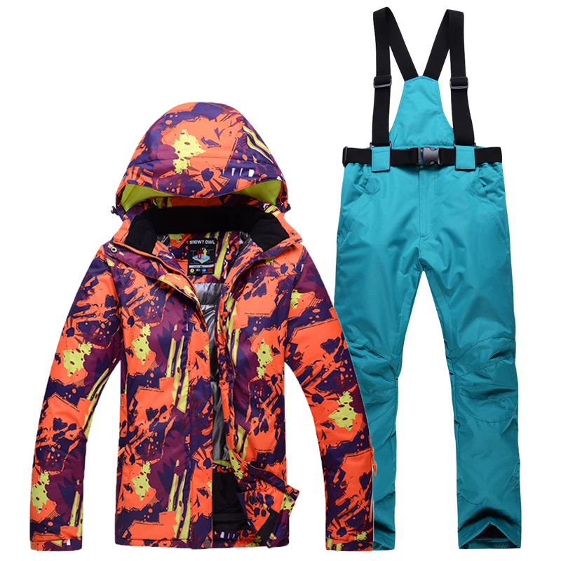 جديد بذلات الستر النساء الرجال مجموعات الشتاء رياضية الثلج الجليد التزلج سترة تزلج تنفس للماء للماء