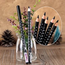 1 шт. черный стойкий карандаш для глаз Водостойкий карандаш для подводки глаз пятнистый косметический набор для макияжа delicador ojos