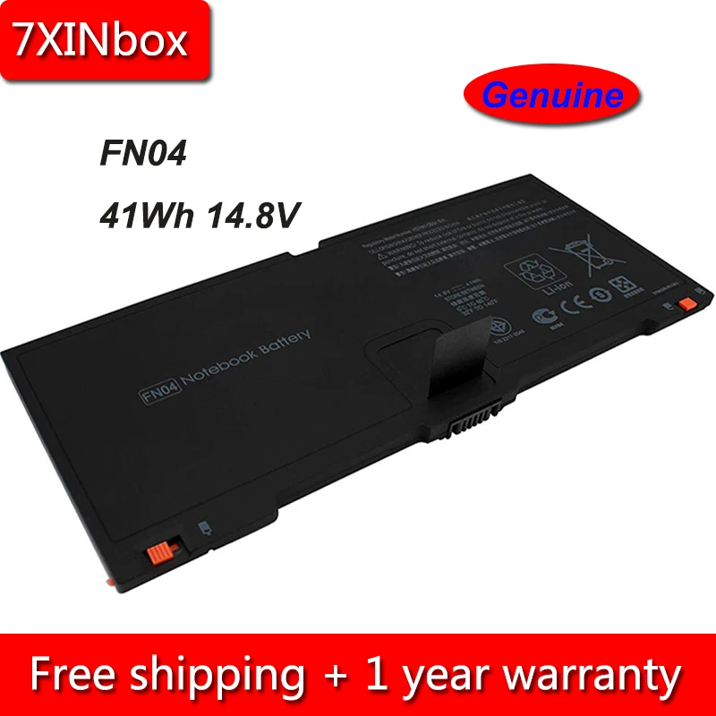 7XINbox 41 ватт-час 14 8 в подлинный FN04 Аккумулятор для ноутбука HP ProBook 5330M HSTNN-DB0H QK648AA FN04041