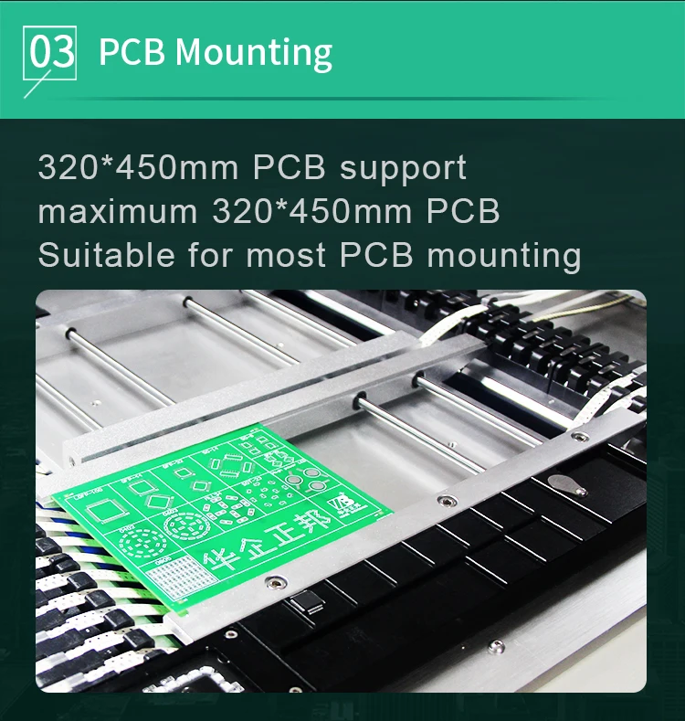 Настольный светодиодный сборка SMT IC Chip Mounter SMD сборочный станок с 54 подачи расположение и 4 камеры