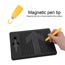 Портативный магнитный мяч эскиз Pad планшет доска для рисования с магнитным стилусом высокое качество ранние образовательные игрушки для детей