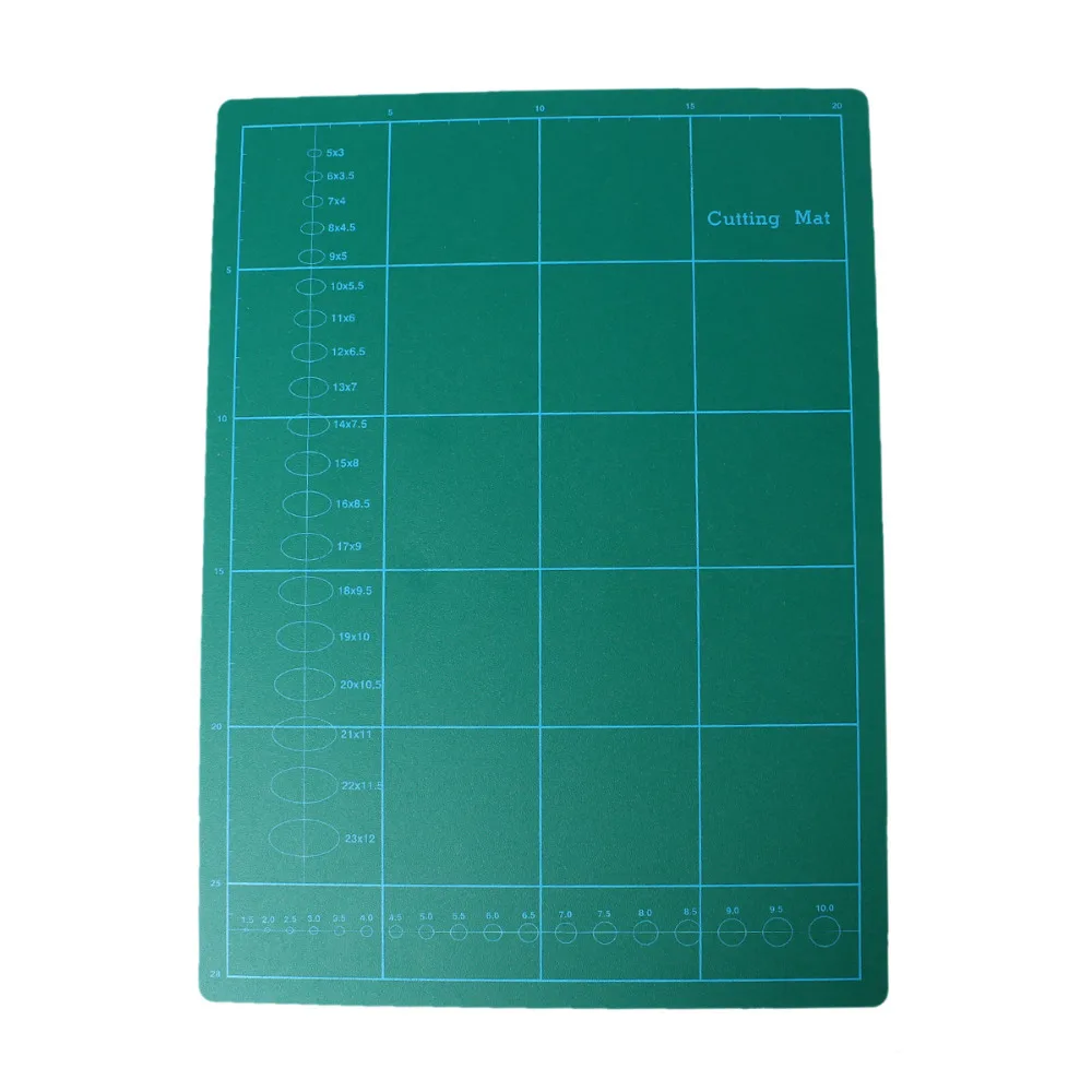 Pvc Rectangle Self Healing Cutting Mat Tool 3 Layer A4 Craft Dark