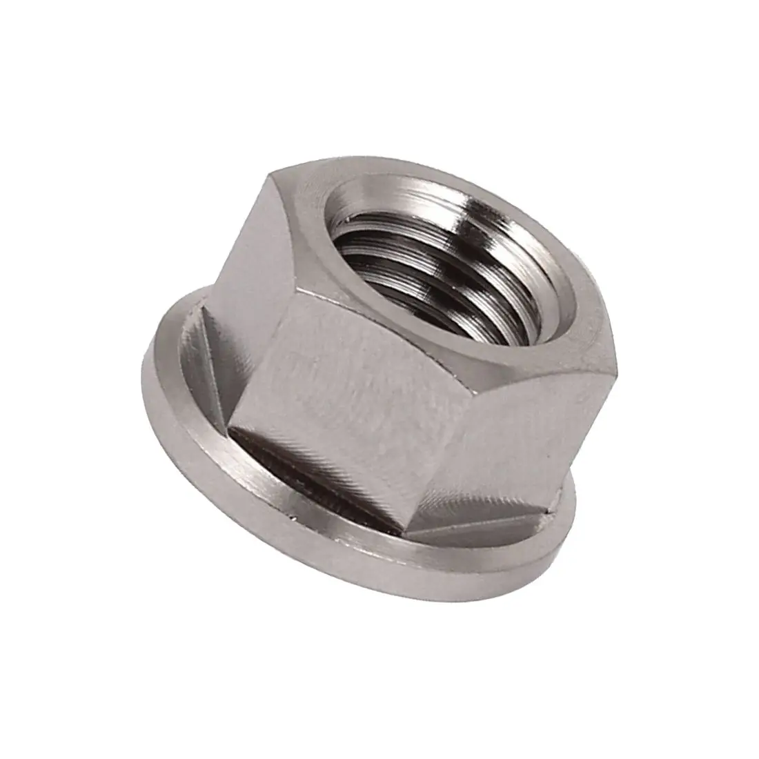

M10 x 1.25 mm TC4 Titanium Flanged Nut for Screws SCREW-fastener
