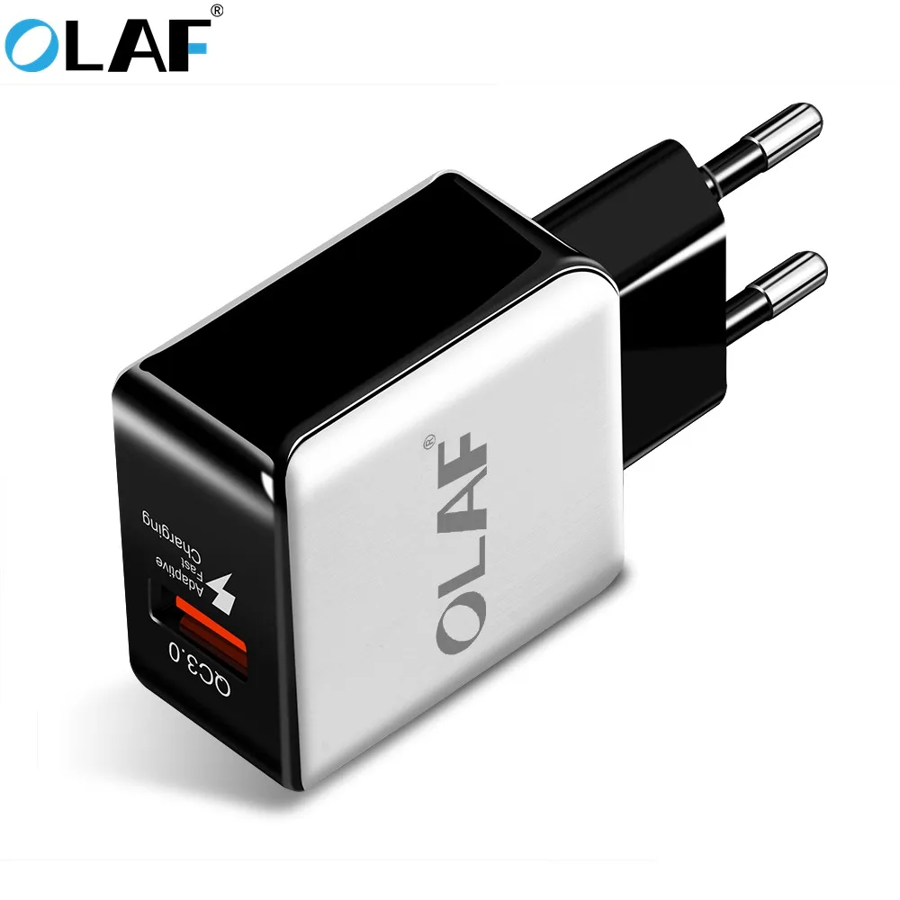أولاف سريع USB شاحن سامسونج S9 سريعة تهمة 3.0 الهاتف المحمول شاحن شاحن usb حائطي محول ل فون XS ماكس XR Xiaomi أولاف سريع USB شاحن سامسونج S9 سريعة تهمة 3.0 الهاتف المحمول شاحن شاحن usb حائطي محول ل فون XS ماكس XR Xiaomi