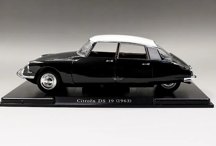 Белая коробка 1:24 1963 DS citroen 19 черный классический бутик сплава игрушки для детей Детские игрушки модель оригинальная коробка