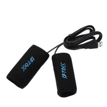 

2x 7/8" Motorcycle USB Electric Hot Heated Grips Handle Handlebar Warmer