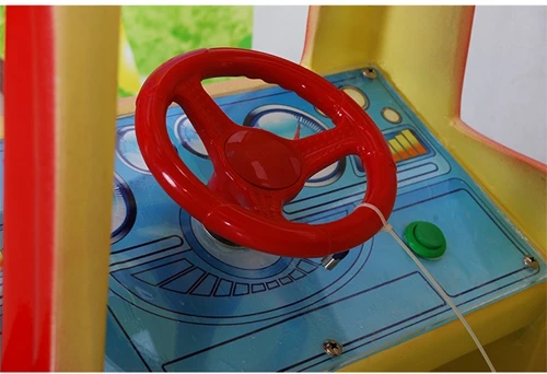 Coin Operated Electric Toy Fiberglass Kiddie Rides Children Ride On Cars 05