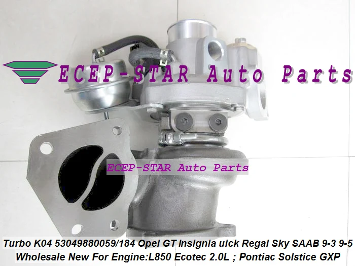 K04 53049880059 4814279 860224 860262 12652494 4811580 Turbo For Buick Regal For Opel GT Insignia HHR L850 Ecotec 2.0L Gasoline (1)