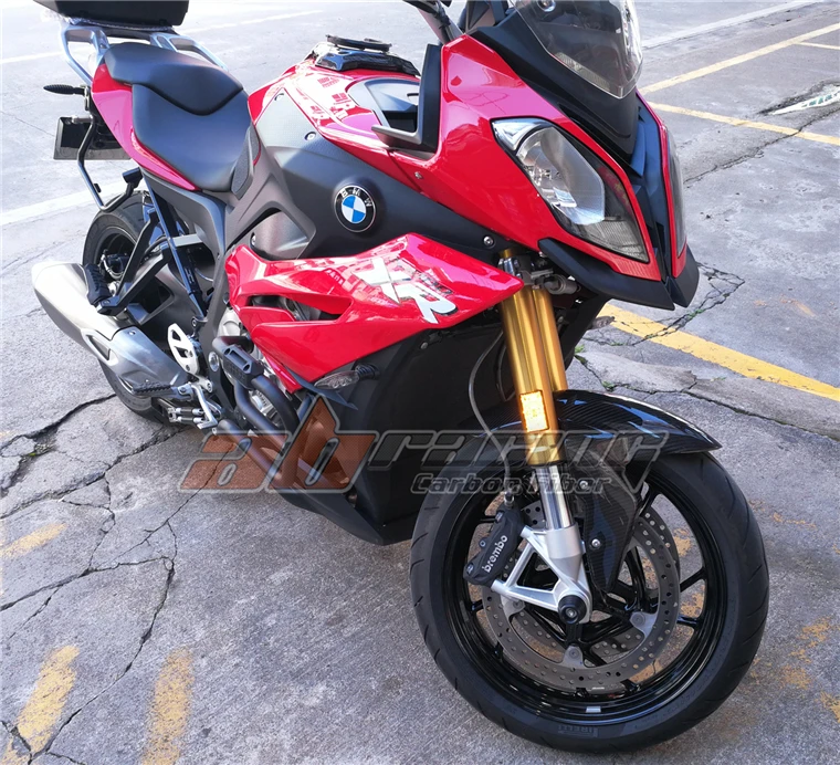 Переднее крыло крышка для BMW S1000XR 22015 2017 2018 полное углеродное волокно 100%