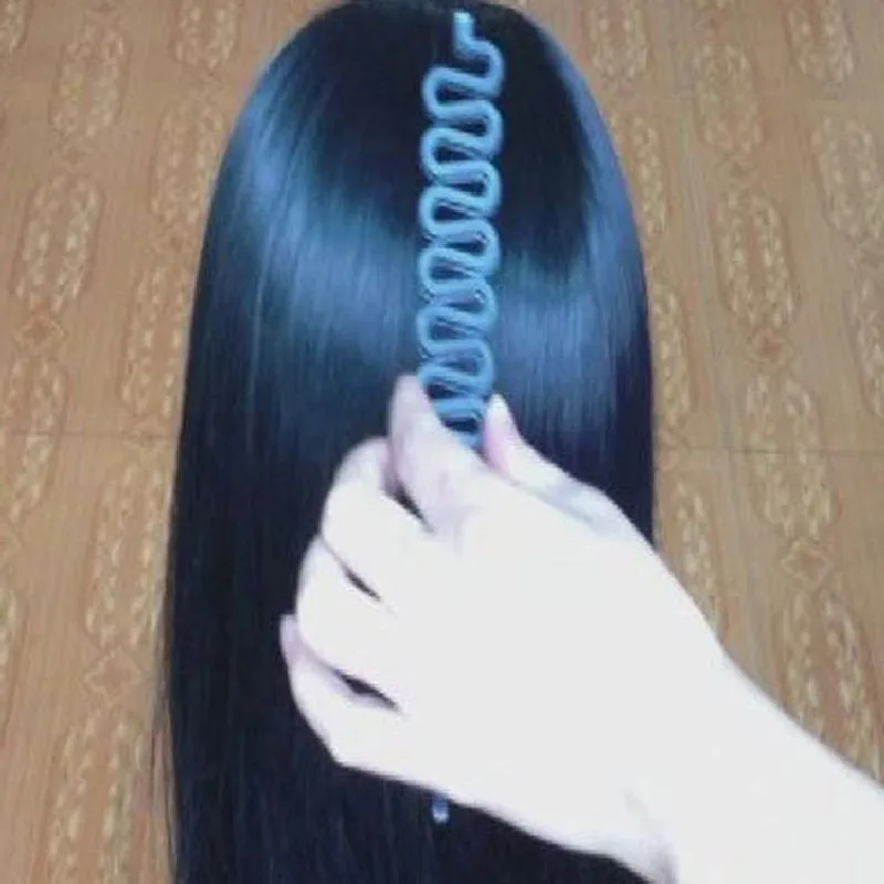 High Quality French Hair Braiding Tool Roller With Magic hair Twist Styling Bun Maker (Color: Black) High Quality French Hair Braiding Tool Roller With Magic hair Twist Styling Bun Maker (Color: Black)