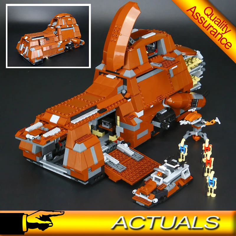 star wars troop transport toy