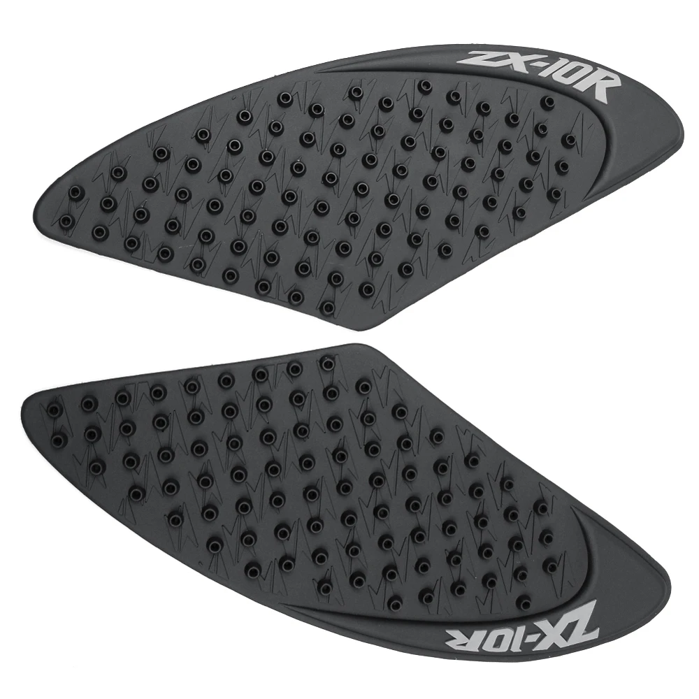 

1 pair Black For Kawasaki ZX-10R 2006 2007 ZX10R Motorcycle Anti slip Tank Pad 3M Side Gas Knee Grip Protector Stickers