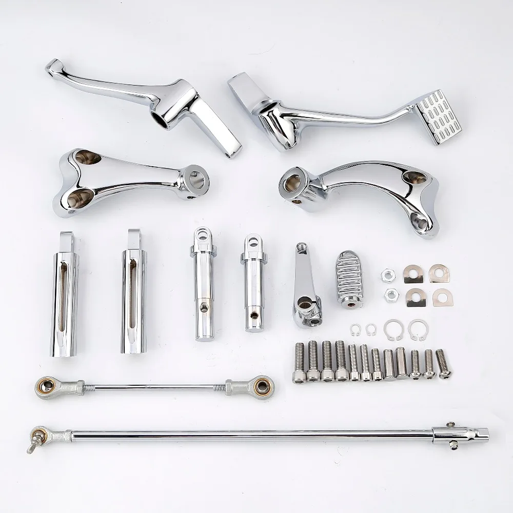 Forward Controls Foot Peg Levers Linkage For Harley Sportster Forty