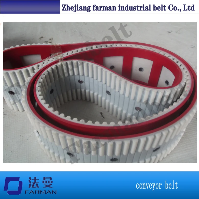 

Pu timing belt with cleat high quality