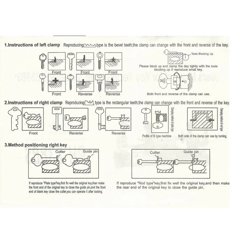 1 шт. RH-2 лучший ключ для резки ключ abloy машина дубликат ключей 220 В/110 В может поставляться, RH2