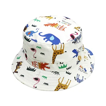 

Cotton Zoo Baby Summer Hat Cotton Kids Boys Girls Bucket Sun Hat Toddler Child Summer Caps 1-6Y