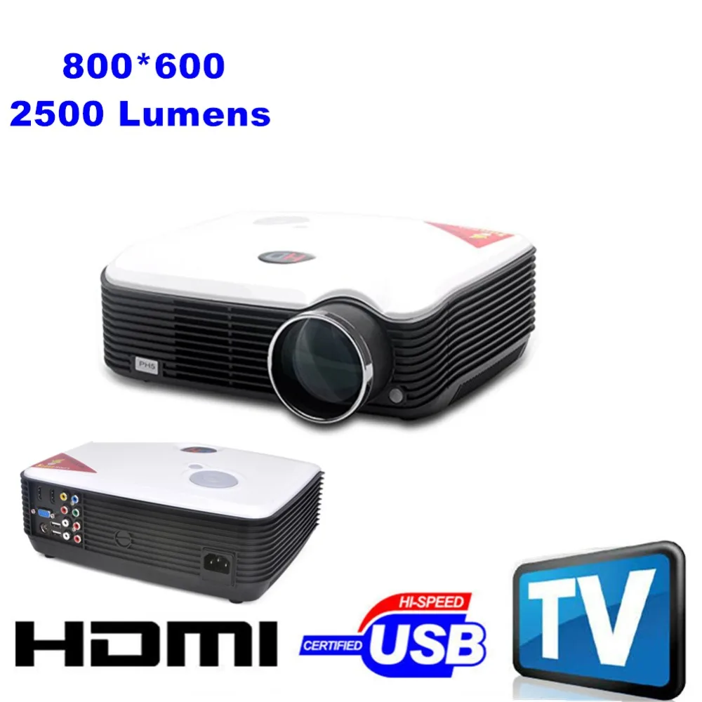 

Digital Projector 2500 Lumens LED 1080P HDMI Full HD Projector for Home Theater HDMI USB SD AV VGA