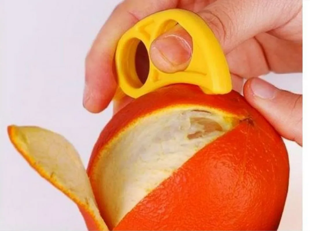 10 шт./лот, нож для чистки апельсинов, нож, практичный лимонный фрукт, милый слайсер для мыши, нож для зачистки фруктов, инструменты для фруктов и овощей