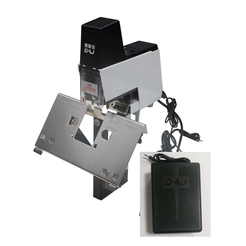 Binder Machine Book Stapler Machine Electric Fast Speed Stapler 2-50 Sheets With Pedal 100MM 220V Update Stapling