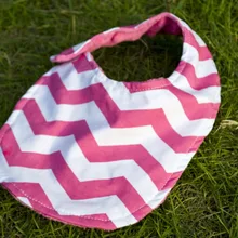 Простой дизайн шеврон бандана нагрудники печать на заказ треугольник двойной хлопок minky детский нагрудник бандана детский нагрудник