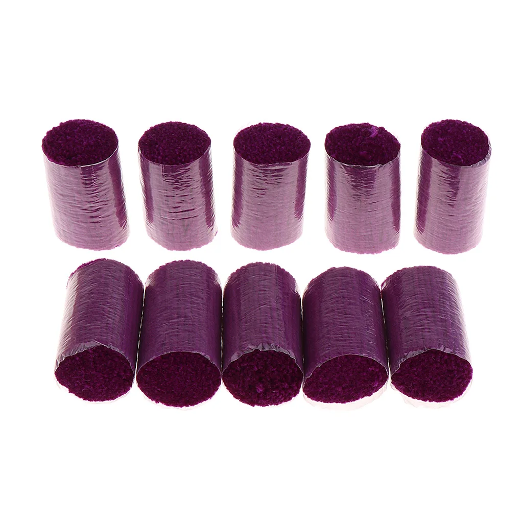10 комплектов акриловой пряжи разных цветов на выбор-идеально подходит для вязания и вязания крючком проектов - Color: Purple