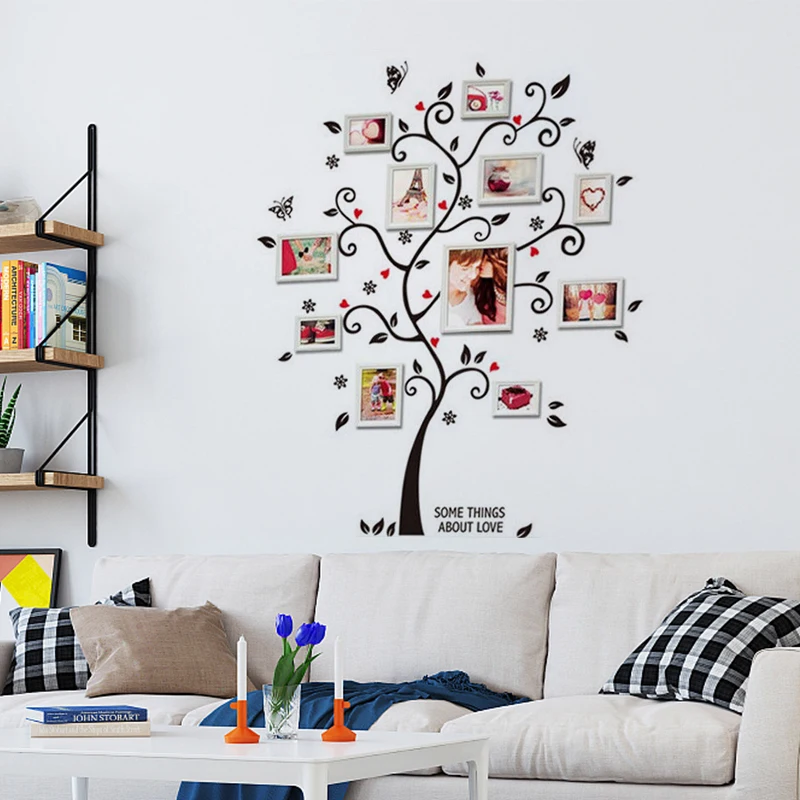 JX-LCLYL  Removeble Photo Tree Family Kid Wall Art Stickers Vinyl Decal Wall Home Decor
