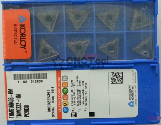 

TNMG160408 HM PC9030 carbide insert Applicable to steel Stainless steel etc cemented carbide insert SCLCR for general nc blades