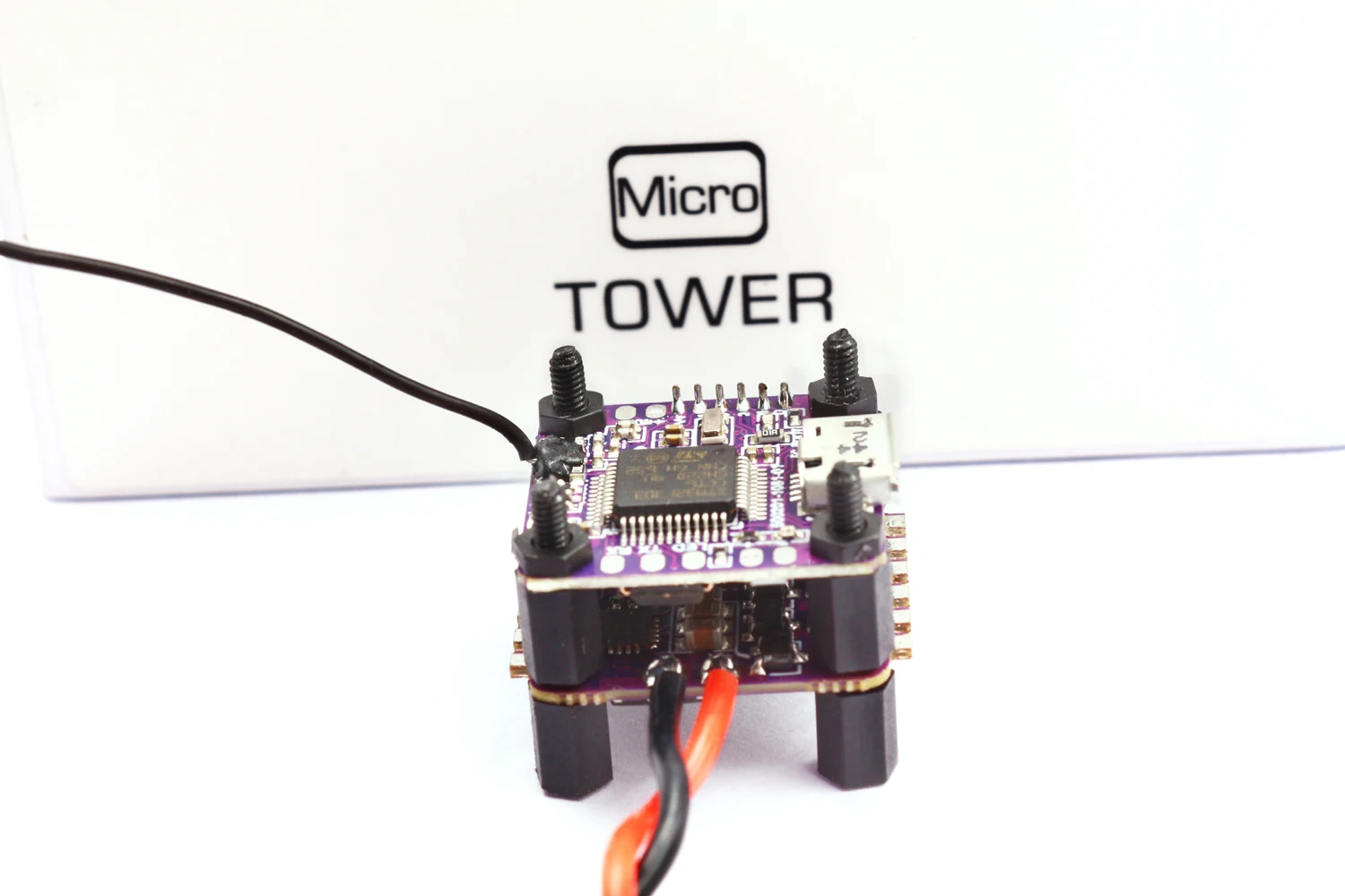 

JMT Flycolor Raptor Micro Tower F3 Flight Controller + 4 IN 1 4A Brushless ESC Multi-Rotor for DIY RC Racing Drone Quadcopter