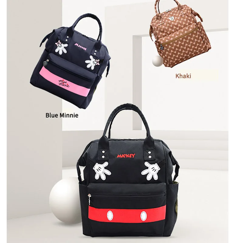 

Disney diaper bag backpack Mummy Maternity Nappy Bag Brand Large Capacity Baby Bag Travel Backpack Designer Nursing Bag for Baby